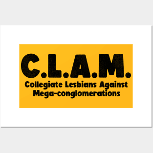 C.L.A.M. Protest Club // Poultrygeist Posters and Art